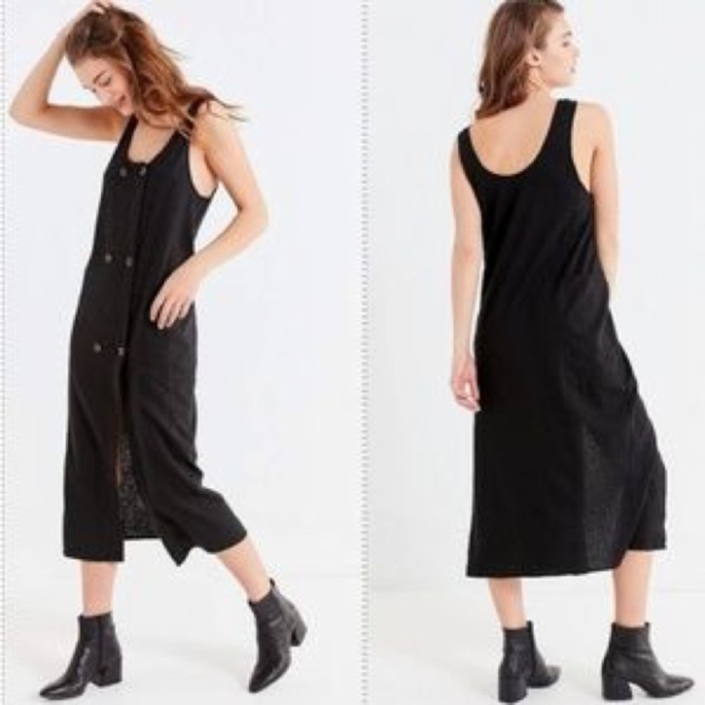 Urban Outfitters dalia Linen Button Dress